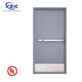 Steel fire doors and frames with panic bar for commercial and residential construction with fire resistance